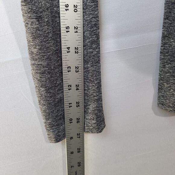 Gymshark Women’s Flex Work Out Leggings Heathered Grey Pink Waistband Small - Picture 7 of 8